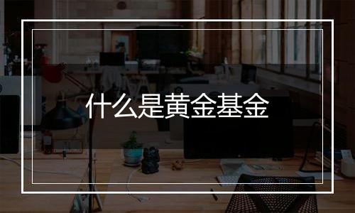什么是黄金基金
