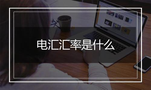 电汇汇率是什么