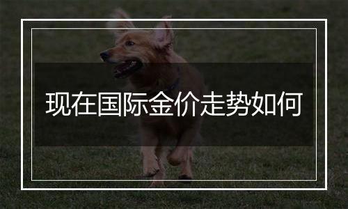 现在国际金价走势如何