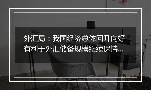 外汇局：我国经济总体回升向好 有利于外汇储备规模继续保持基本稳定
