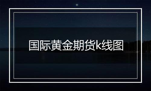 国际黄金期货k线图