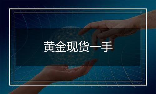 黄金现货一手