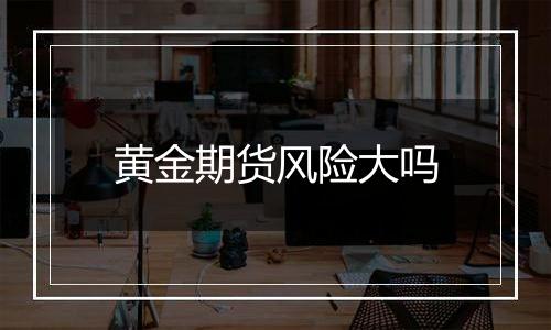 黄金期货风险大吗