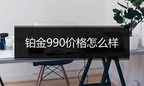 铂金990价格怎么样
