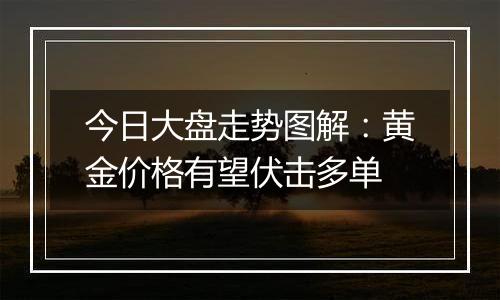今日大盘走势图解：黄金价格有望伏击多单