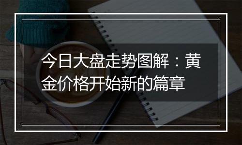 今日大盘走势图解:黄金价格开始新的篇章
