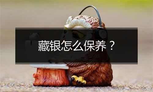 藏银怎么保养?