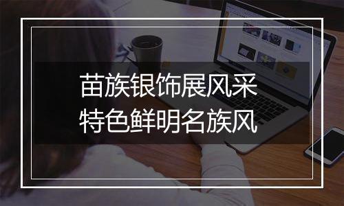 苗族银饰展风采 特色鲜明名族风
