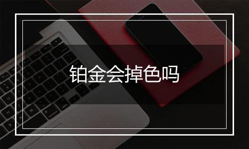 铂金会掉色吗