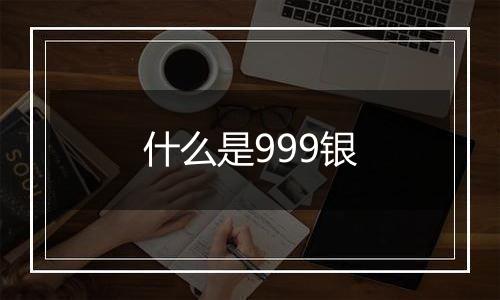 什么是999银