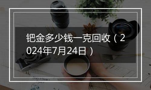 钯金多少钱一克回收（2024年7月24日）