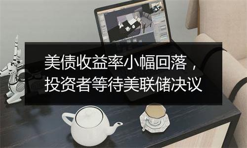 美债收益率小幅回落,投资者等待美联储决议