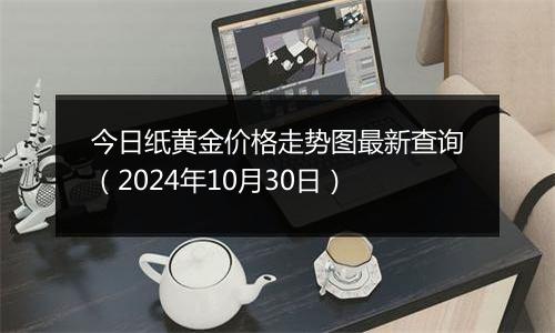 今日纸黄金价格走势图最新查询(2024年10月30日)