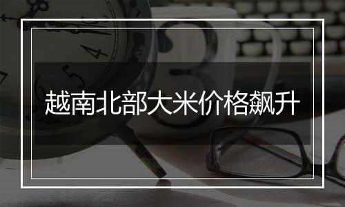 越南北部大米价格飙升
