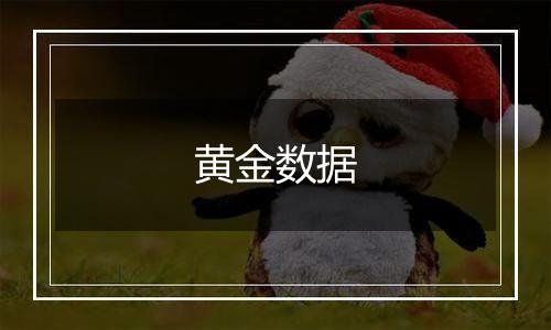 黄金数据