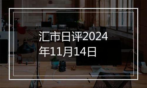 汇市日评2024年11月14日