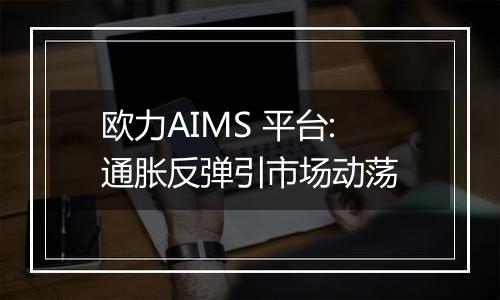欧力AIMS 平台:通胀反弹引市场动荡
