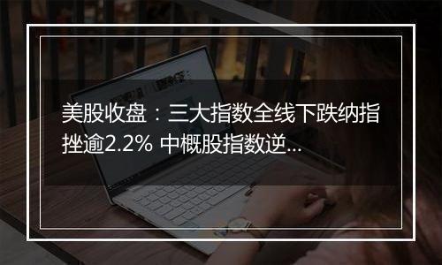 美股收盘：三大指数全线下跌纳指挫逾2.2% 中概股指数逆势上扬