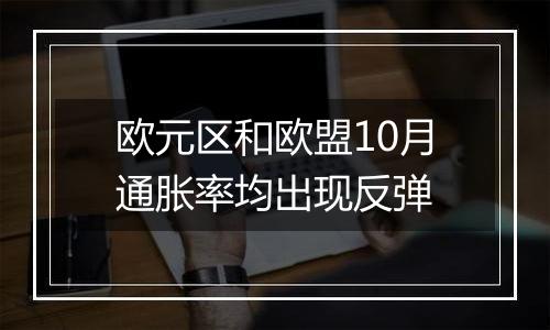 欧元区和欧盟10月通胀率均出现反弹
