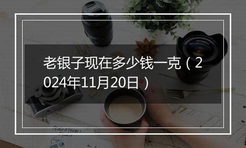 老银子现在多少钱一克（2024年11月20日）