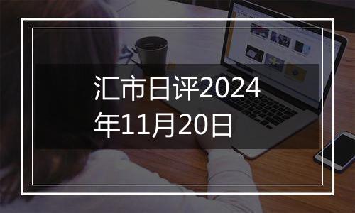 汇市日评2024年11月20日