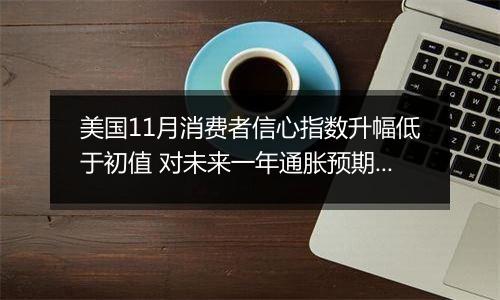 美国11月消费者信心指数升幅低于初值 对未来一年通胀预期下降