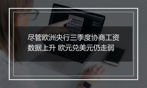 尽管欧洲央行三季度协商工资数据上升 欧元兑美元仍走弱