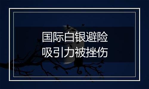 国际白银避险吸引力被挫伤