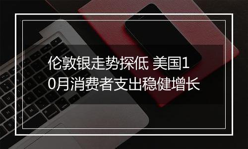 伦敦银走势探低 美国10月消费者支出稳健增长