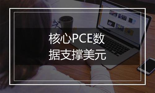 核心PCE数据支撑美元