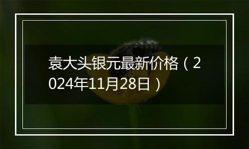 袁大头银元最新价格(2024年11月28日)