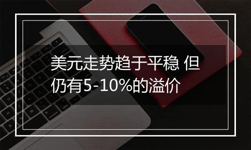 美元走势趋于平稳 但仍有5-10%的溢价
