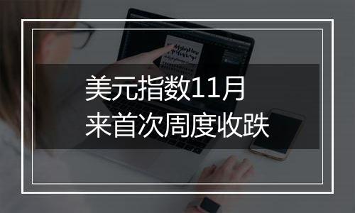 美元指数11月来首次周度收跌
