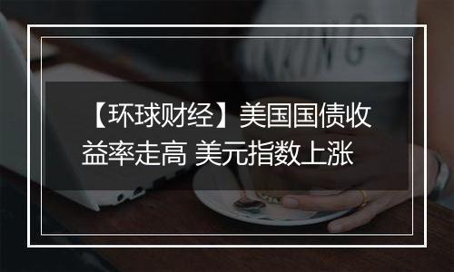 【环球财经】美国国债收益率走高 美元指数上涨